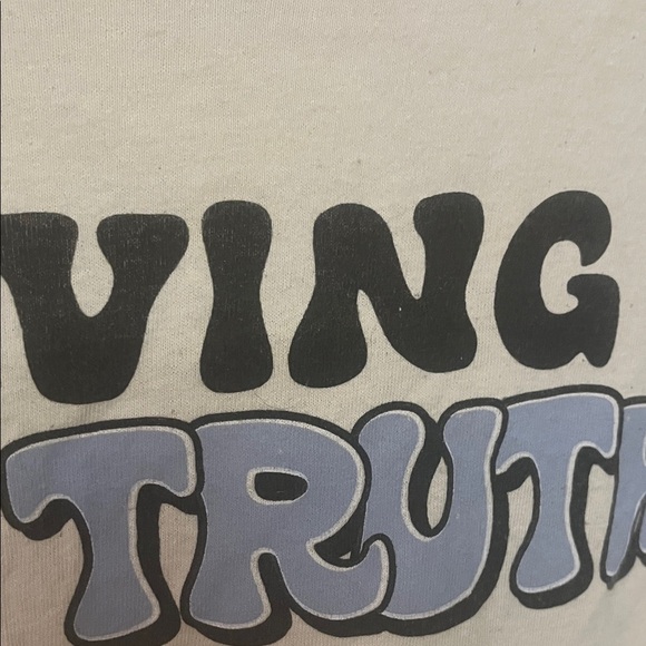 Nickelodeon Patrick Star 'Living My Truth' Tee - Cream and Pink size XL - Picture 7 of 8